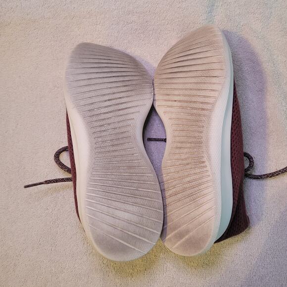 Women's Allbirds Tree Runners Maroon Burgundy Red Size 8 Wool Comfort Shoes - Picture 7 of 7